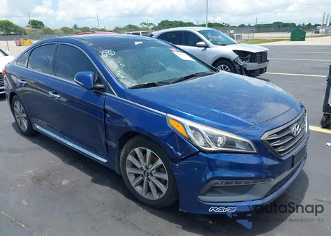 2016 Hyundai Sonata Limited из США, поврежденный, VIN 5NPE34AF3GH378639